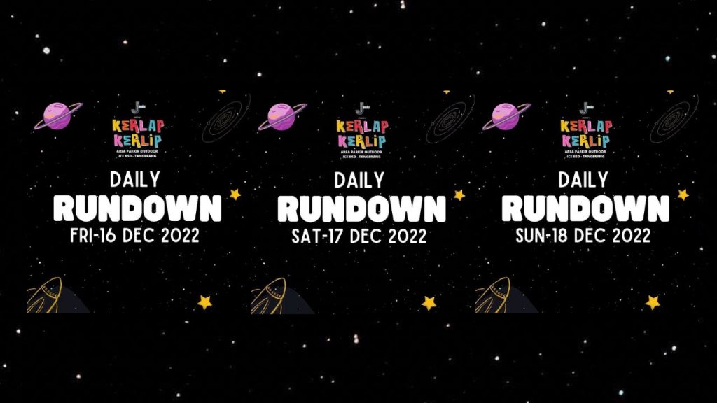 Line Up Kerlap Kerlip Festival 2022 Ada Dewa 19 Sampai Yura Yunita