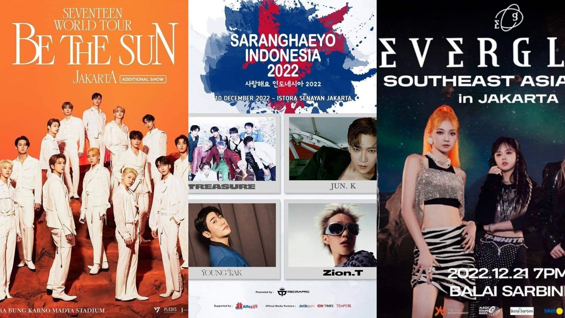 Daftar Lengkap Jadwal Konser K-Pop Desember 2022 Di Indonesia ...