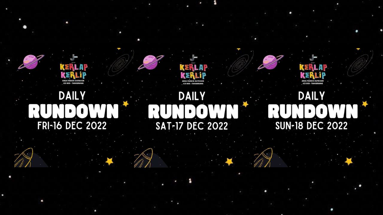 line up kerlap kerlip festival 2022
