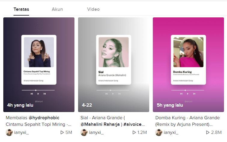 Lagu cover AI