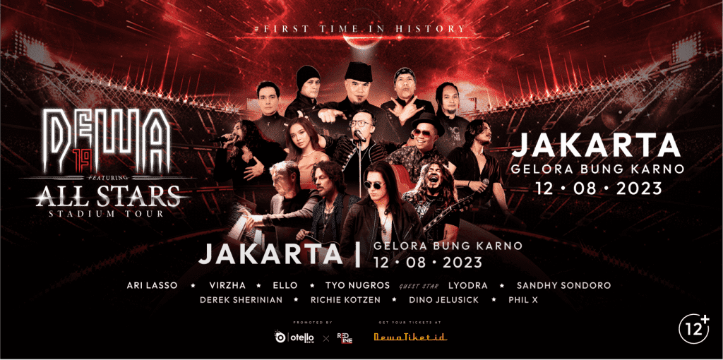 Informasi Penukaran Tiket Konser Dewa 19 All Stars Jakarta - Dewa Tiket