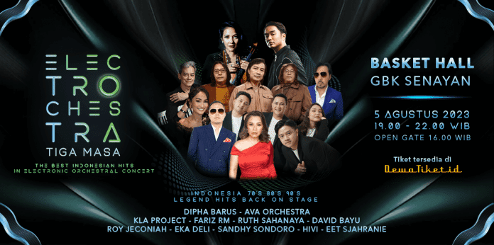 Informasi Penukaran Tiket Electrochestra Tiga Masa