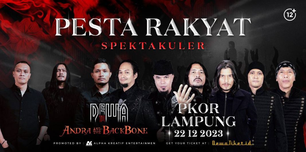 Konser Pesta Rakyat Spektakuler Lampung: Harga Tiket Cuman Rp100 Ribuan!