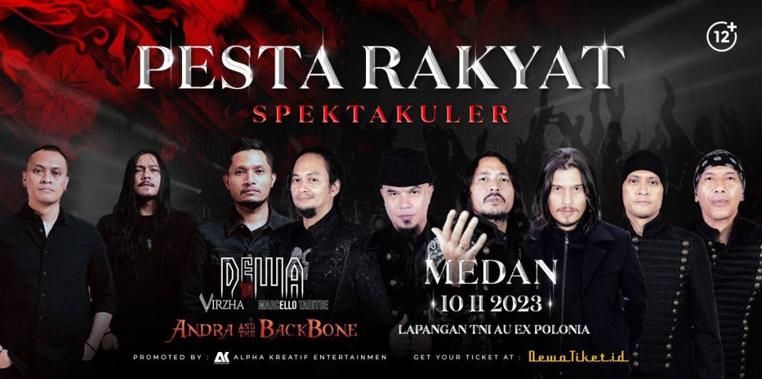 Konser Pesta Rakyat Spektakuler Medan: Harga Tiket Terjangkau dan Line Up Penuh Bintang
