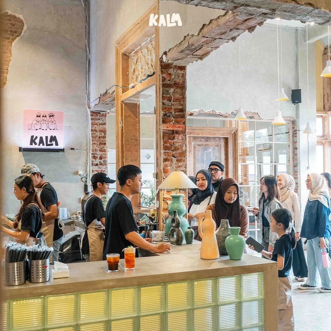 Cafe di Malang, kalm coffee daily