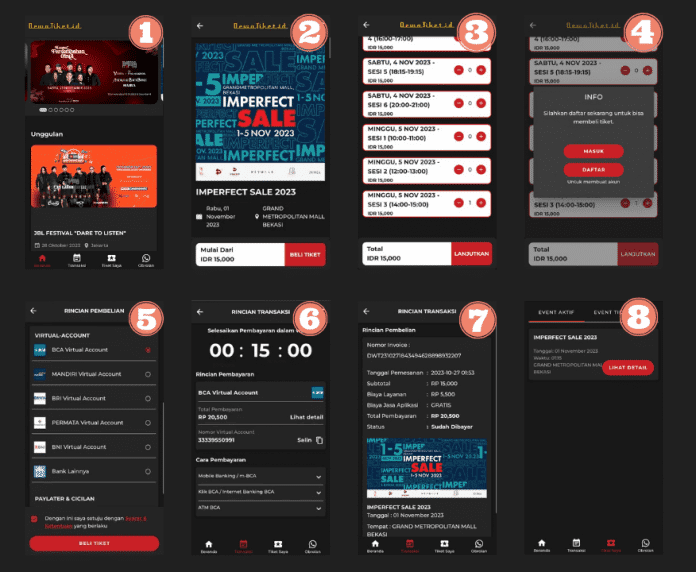 Cara beli tiket di Dewatiket