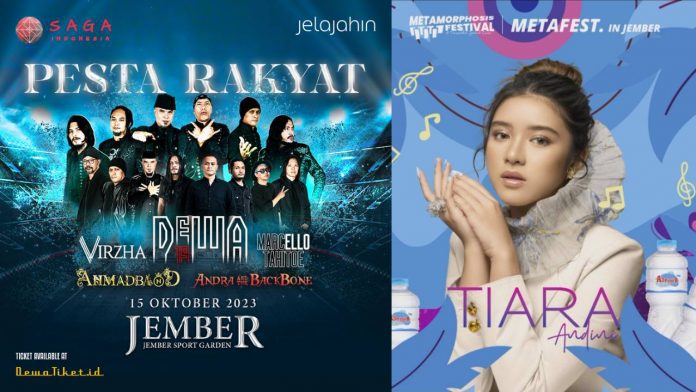 Jadwal Konser di Jember Terbaru 2023: Diupdate Setiap Bulan!