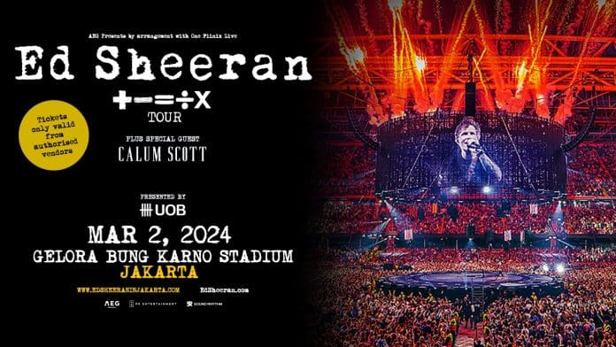 Konser Ed Sheeran di Jakarta