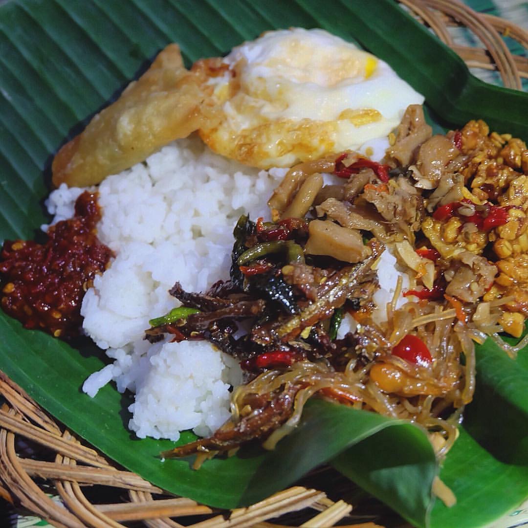 Makanan khas Jember, Nasi Langgi
