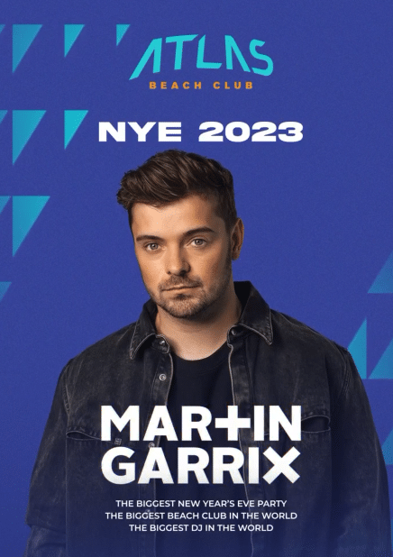 Konser malam tahun baru 2024, Atlas NYE 2023