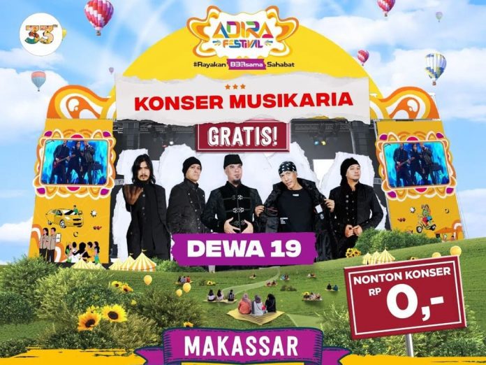 Konser Dewa 19 di Makassar