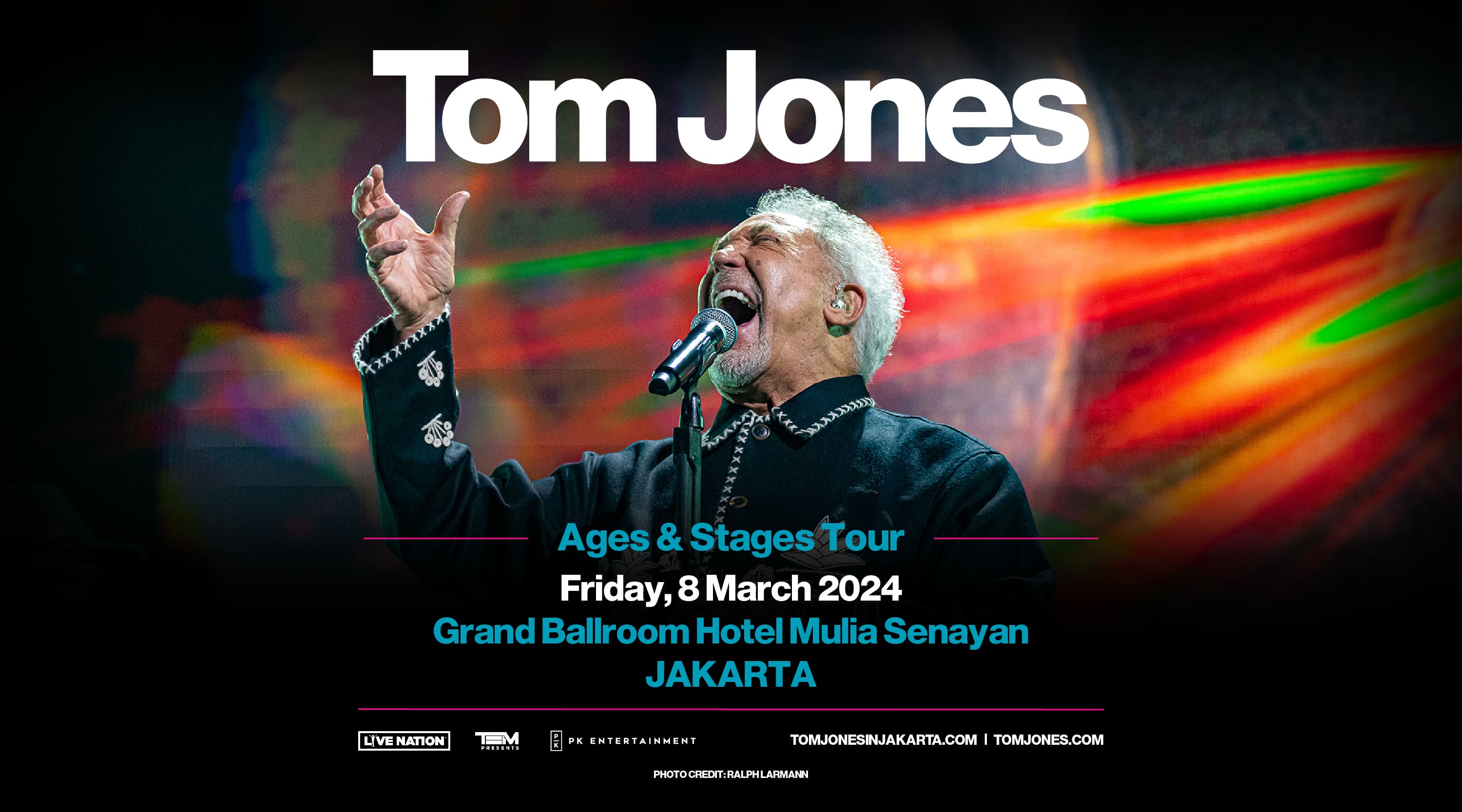 Konser Tom Jones di Jakarta: Harga Tiket dan Lokasi Acara! - Dewatiket.id