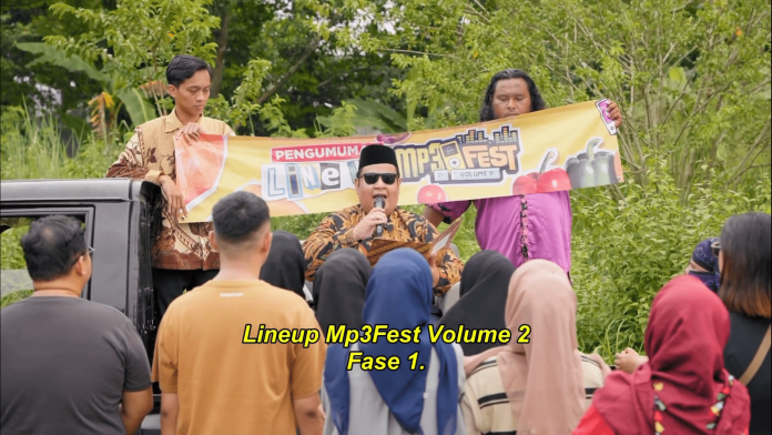 Line Up MP3FEST Volume II Fase Pertama