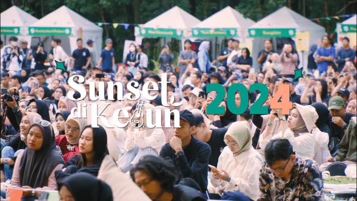 Sunset di Kebun
