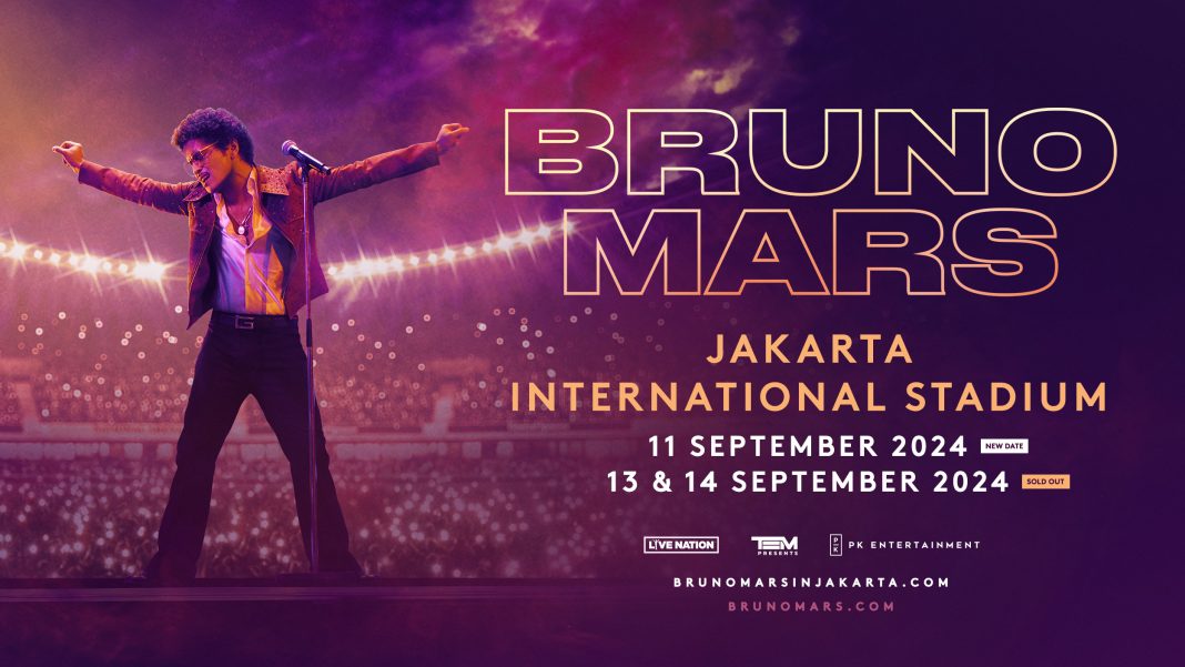 Konser Bruno Mars di Jakarta