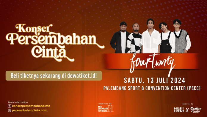 Konser Fourtwnty di Palembang