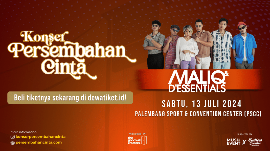 Konser Maliq & D'Essentials di Palembang
