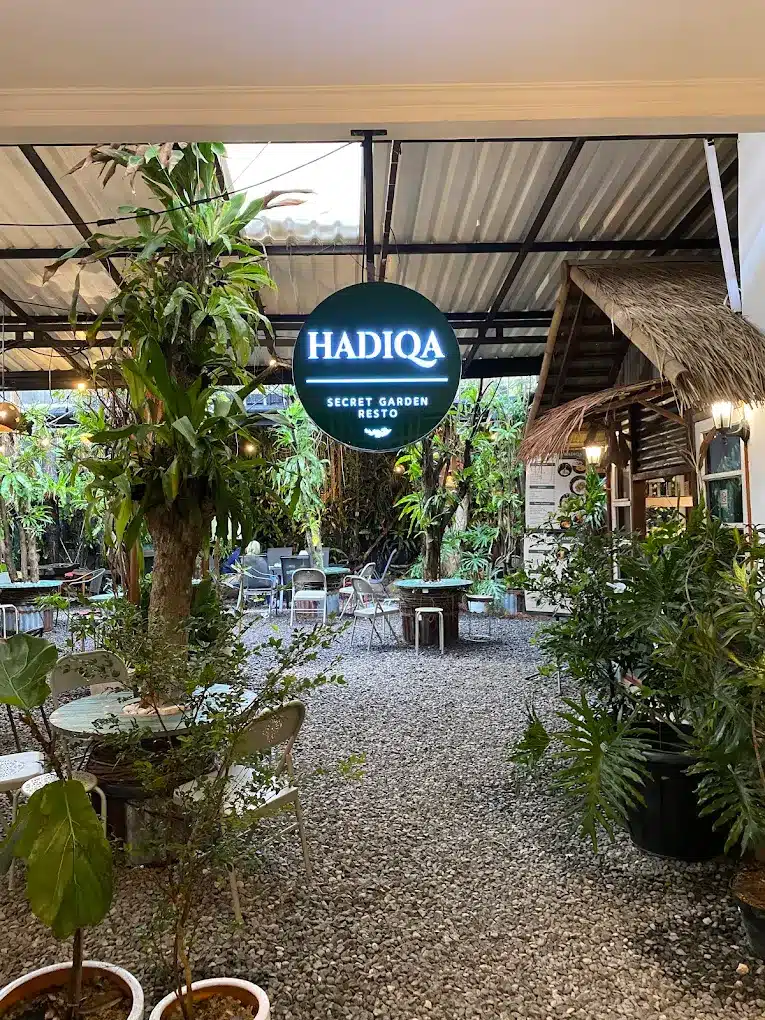 Cafe di Bogor, Hadiqa Secret Garden Resto