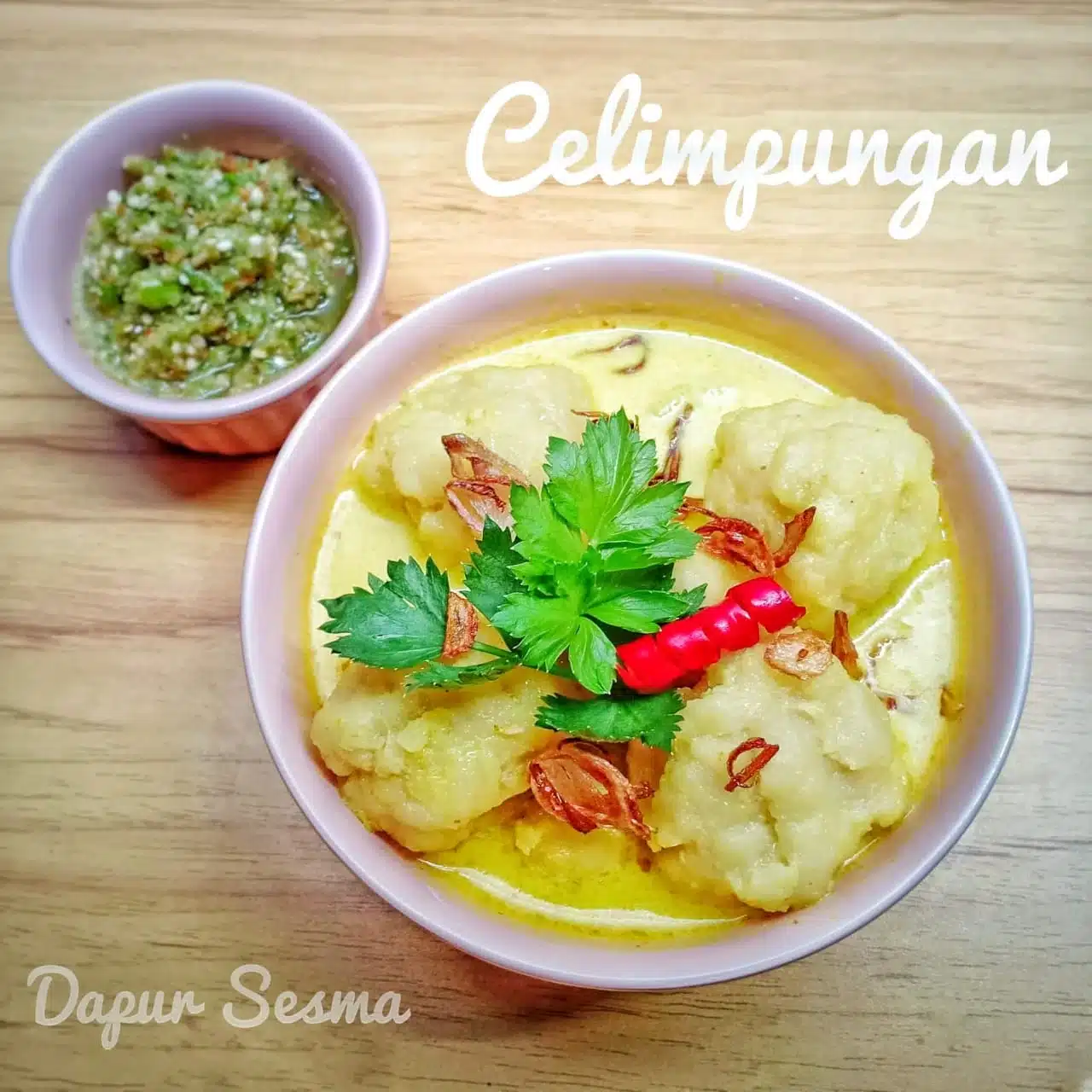 Makanan khas Palembang, Celimpungan