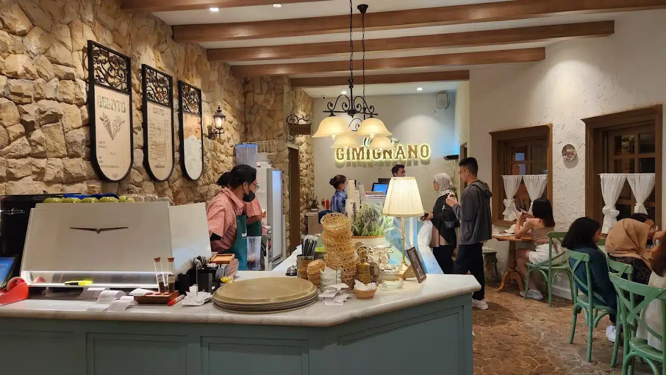 Cafe di Bandung, San Gimignano