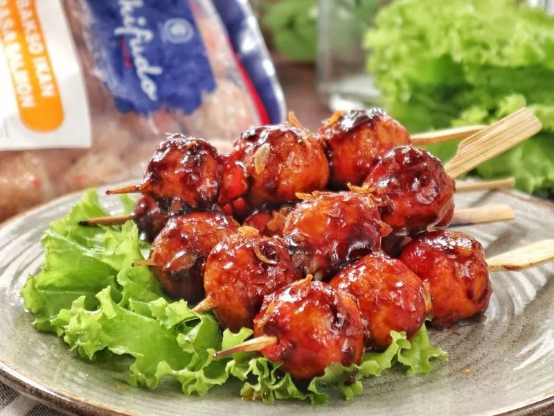 Makanan khas Malang, Bakso Bakar