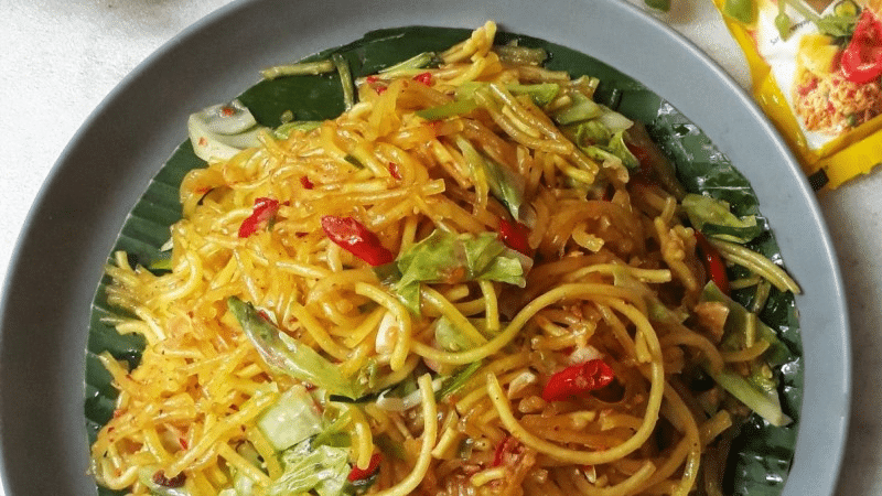 Makanan khas Bogor yang terkenal, Mie Glosor