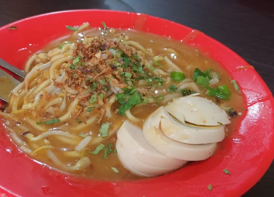 Makanan khas Pekanbaru, Mie Lendir