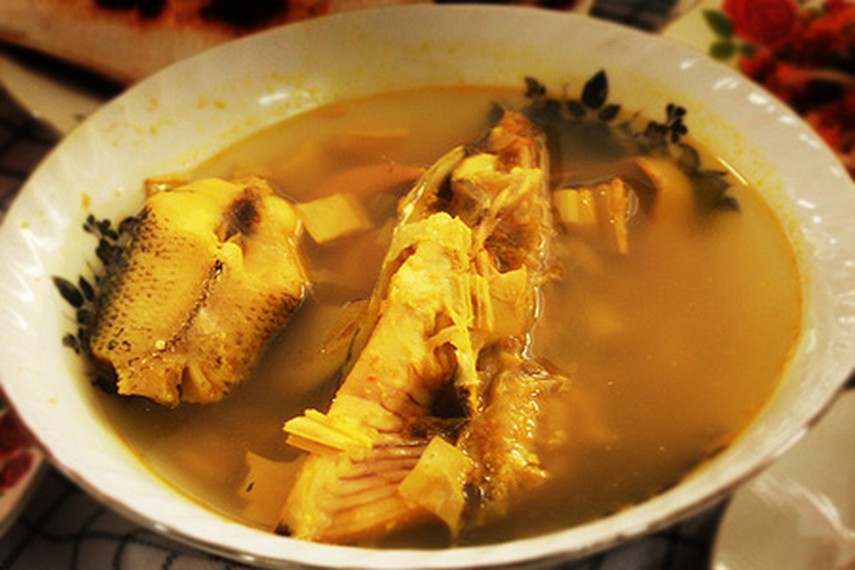 Makanan khas Bangka Belitung, Sup Gangan
