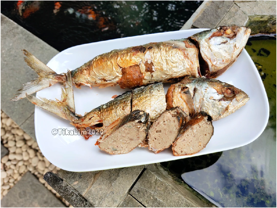 Makanan khas Bangka Belitung, kembung bertelur